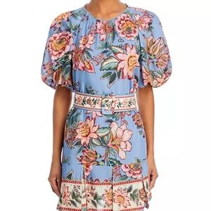 FARM RIO Wonderful Bouquet Mini Dress